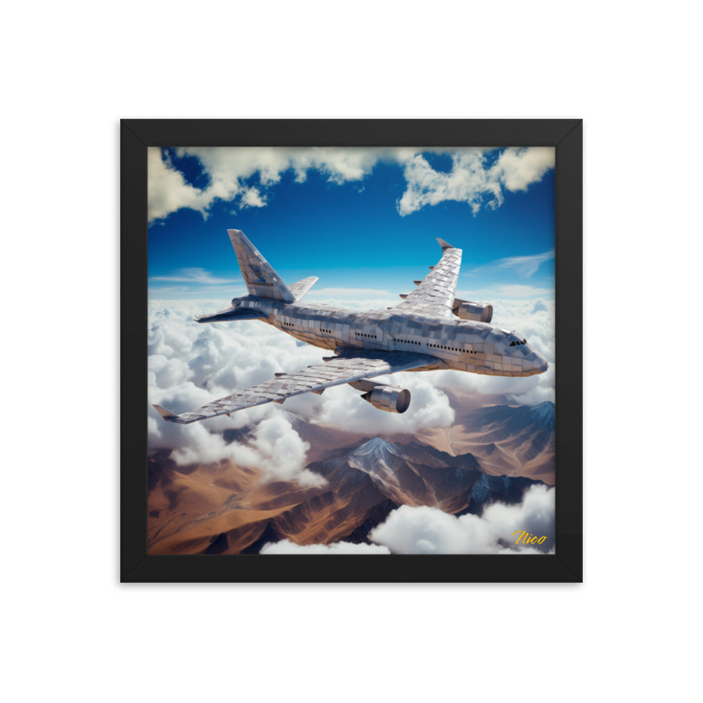 Frequent Flyer Miles Series Print #9 - Framed Paper Print