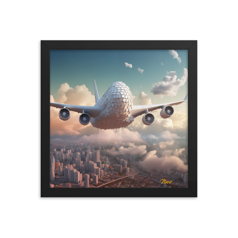 Frequent Flyer Miles Series Print #1 - Framed Paper Print