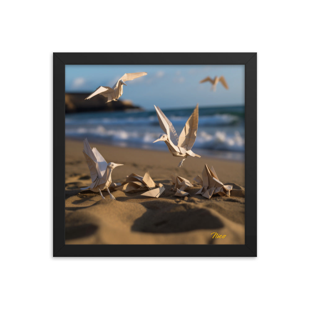 By The Seaside Series Print #7 - Framed Paper Print