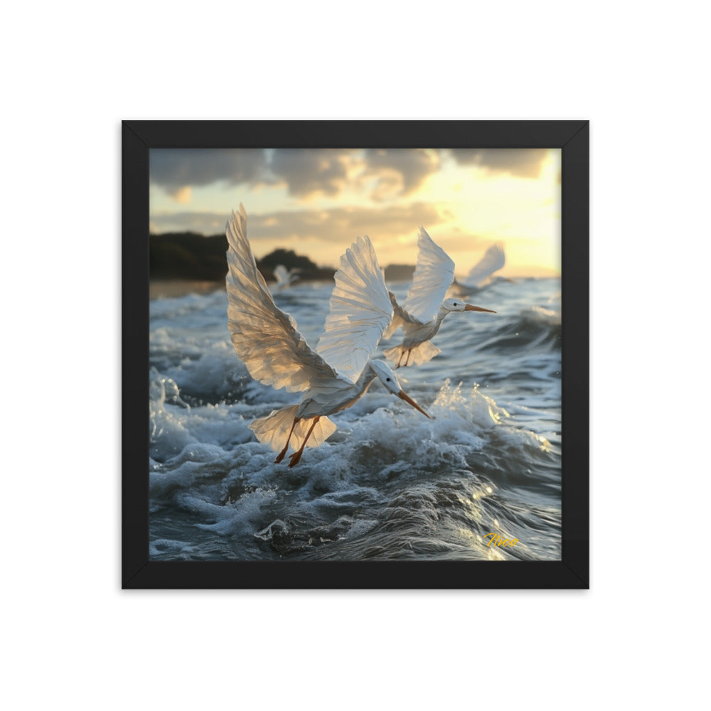 By The Seaside Series Print #10 - Framed Paper Print