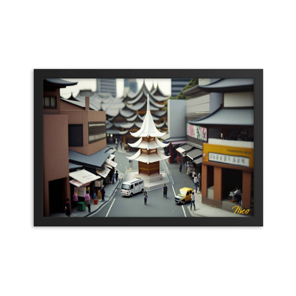 Via The Metropolis Series Print #10 - Framed Paper Print