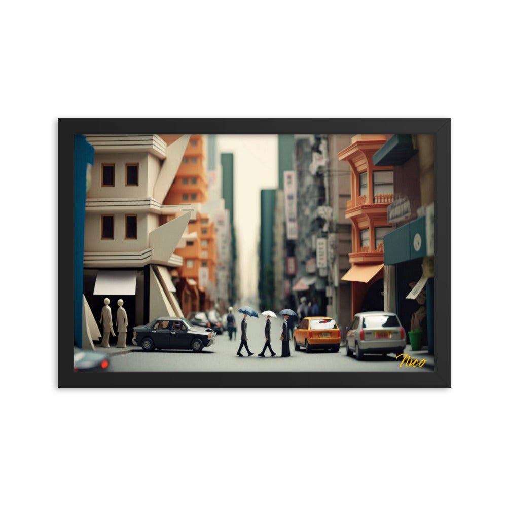 Via The Metropolis Series Print #7 - Framed Paper Print