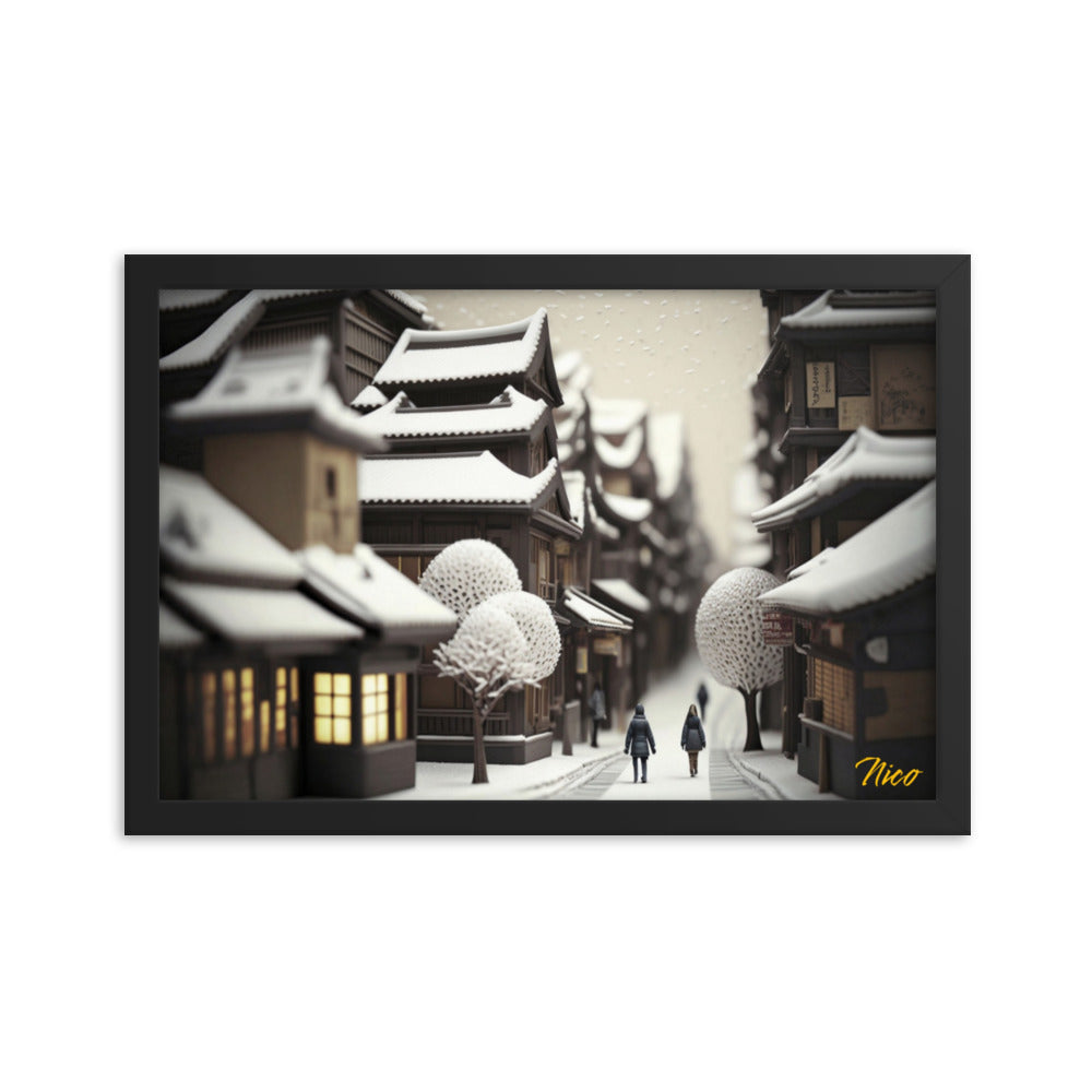 I Wish It Would Snow Series Print #7 - Framed Paper Print