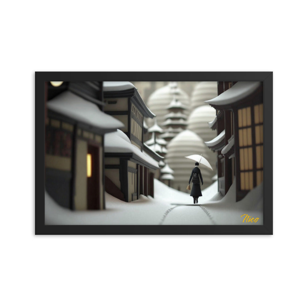 I Wish It Would Snow Series Print #4 - Framed Paper Print