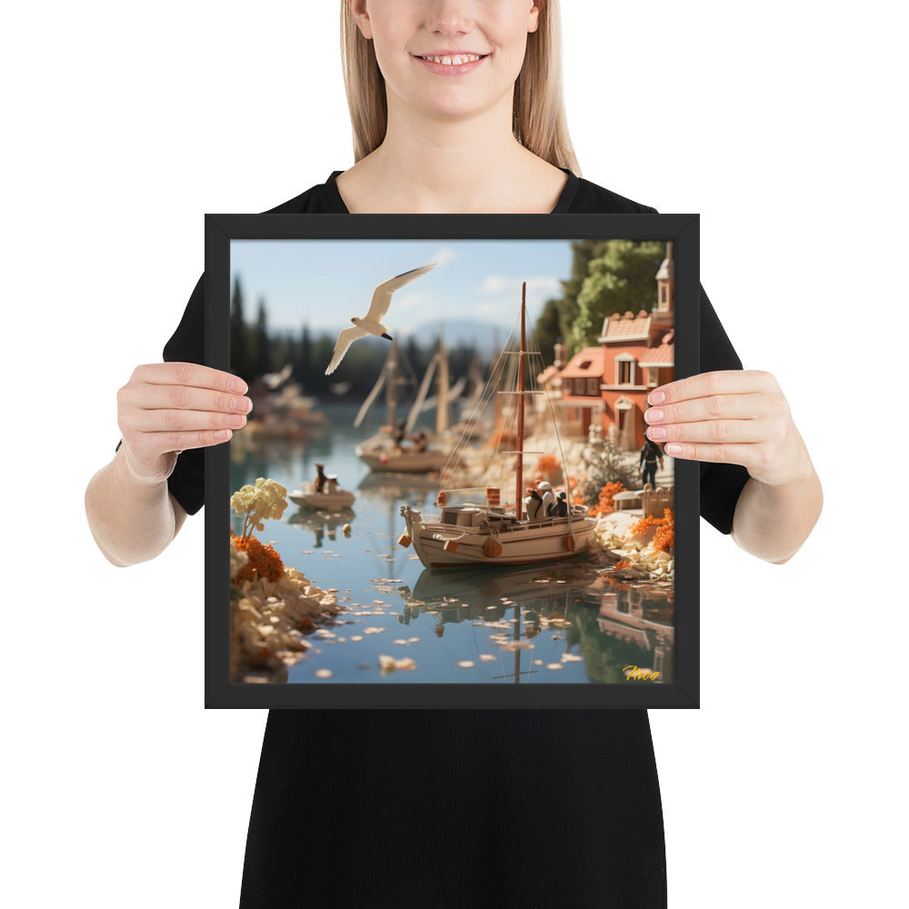 On The Docks By The Bay Series Print #6 - Framed Paper Print