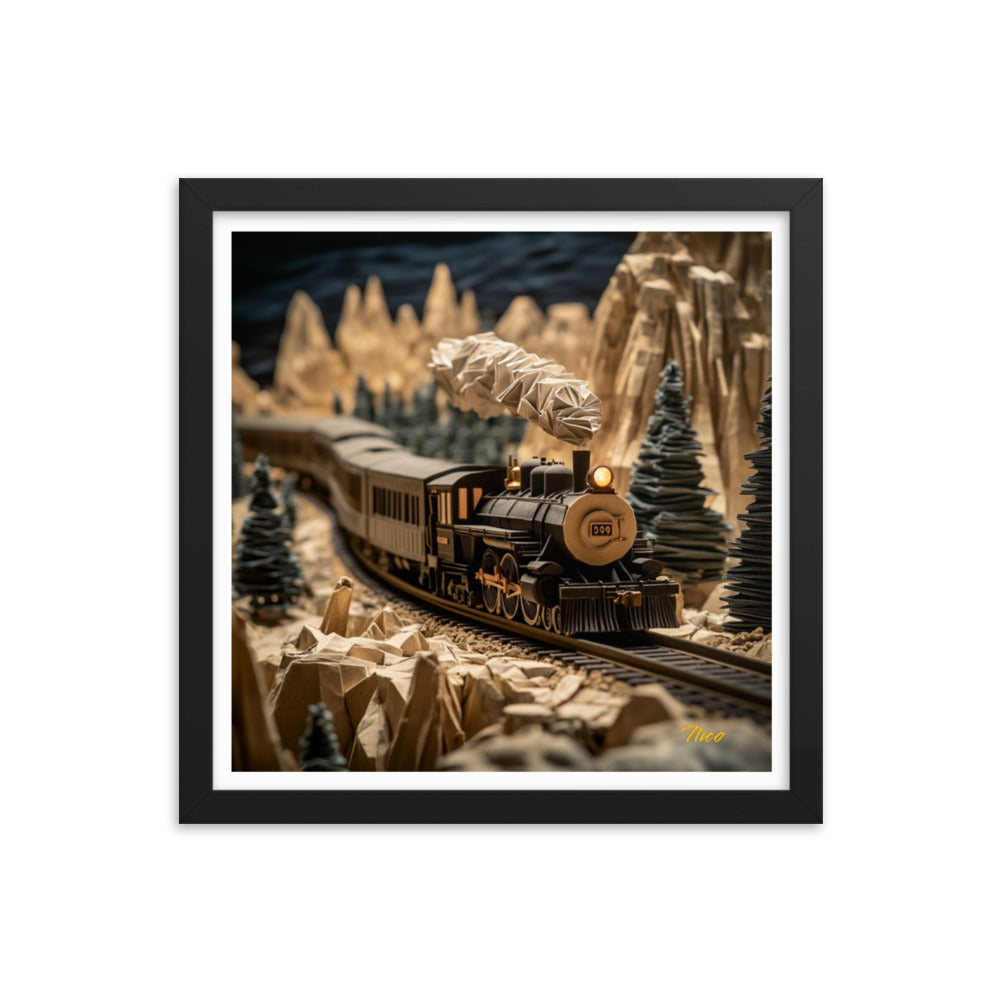 Orient Express Series Print #1 - Framed Paper Print