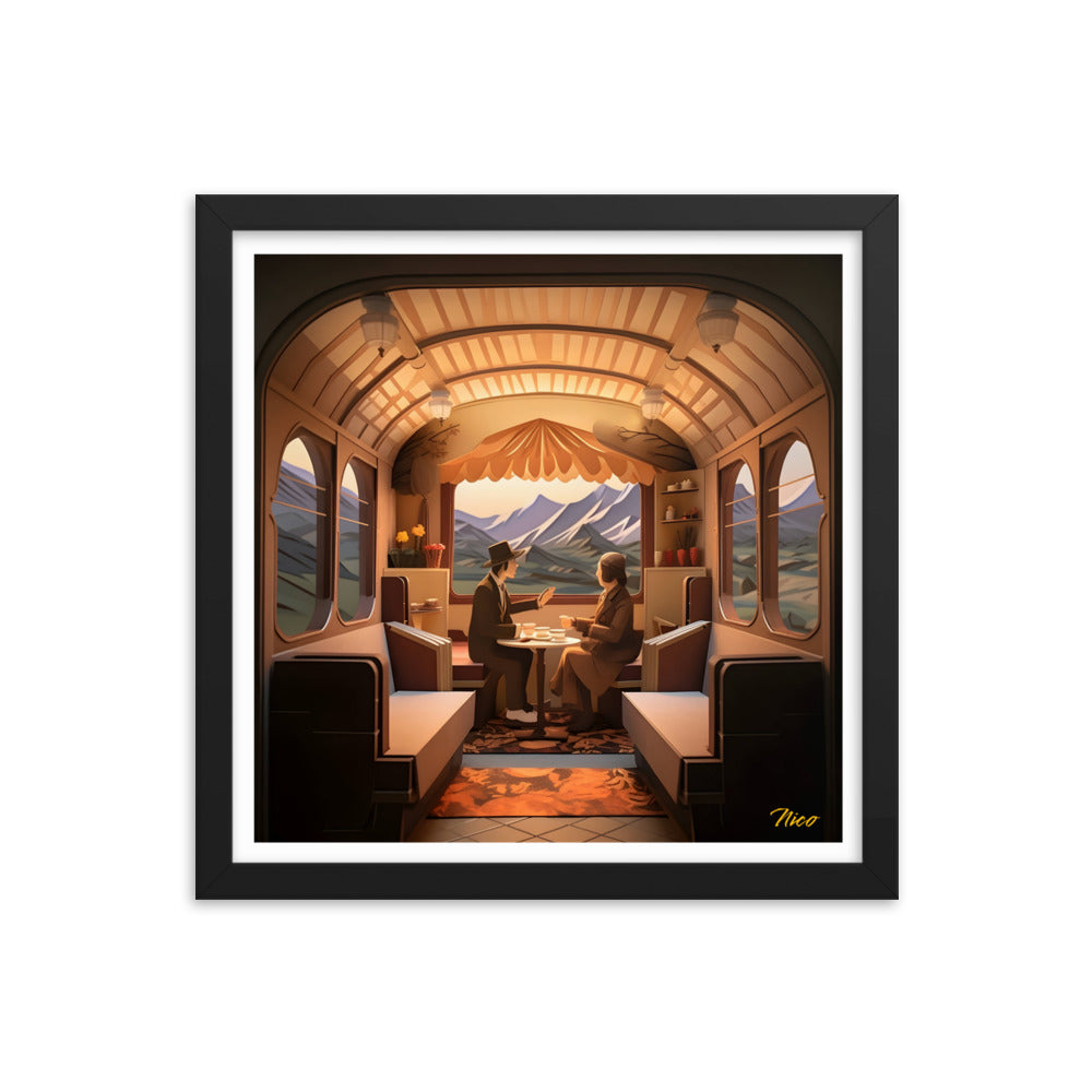 Orient Express Series Print #10 - Framed Paper Print