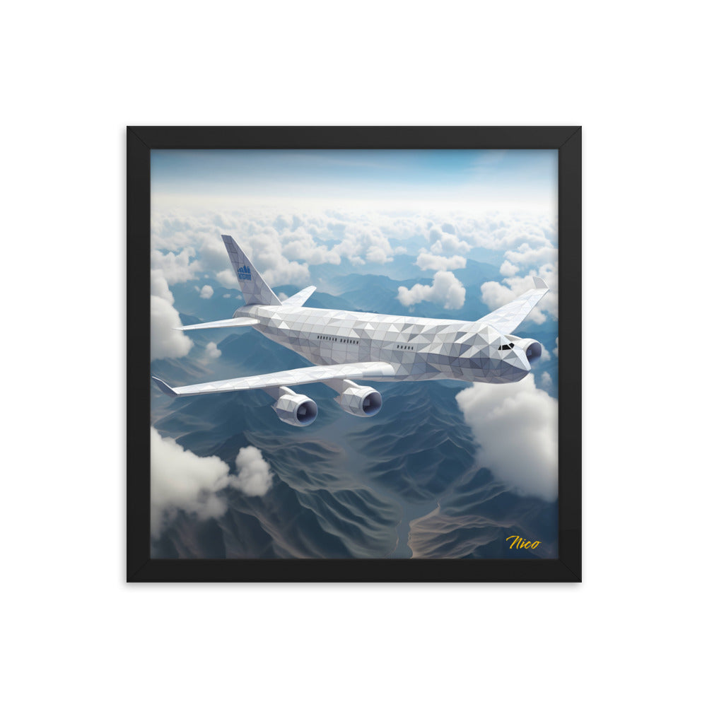 Frequent Flyer Miles Series Print #7 - Framed Paper Print