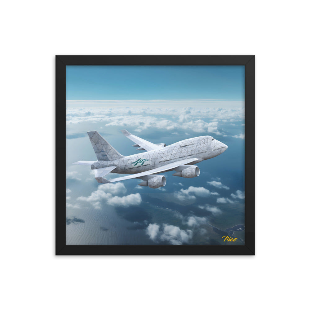 Frequent Flyer Miles Series Print #3 - Framed Paper Print