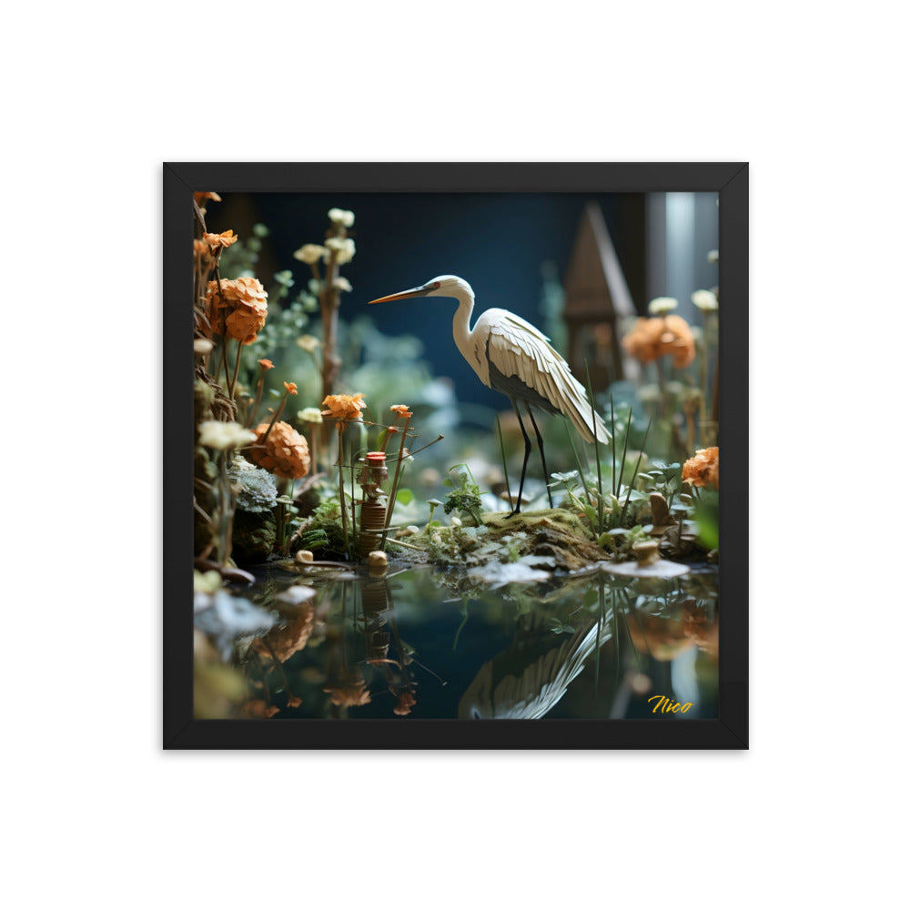 Born On A Bayou Series Print #1 - Framed Paper Print