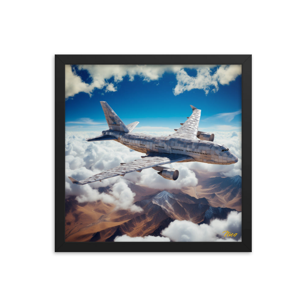 Frequent Flyer Miles Series Print #9 - Framed Paper Print