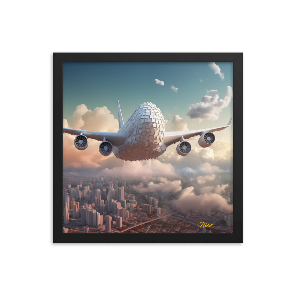 Frequent Flyer Miles Series Print #1 - Framed Paper Print