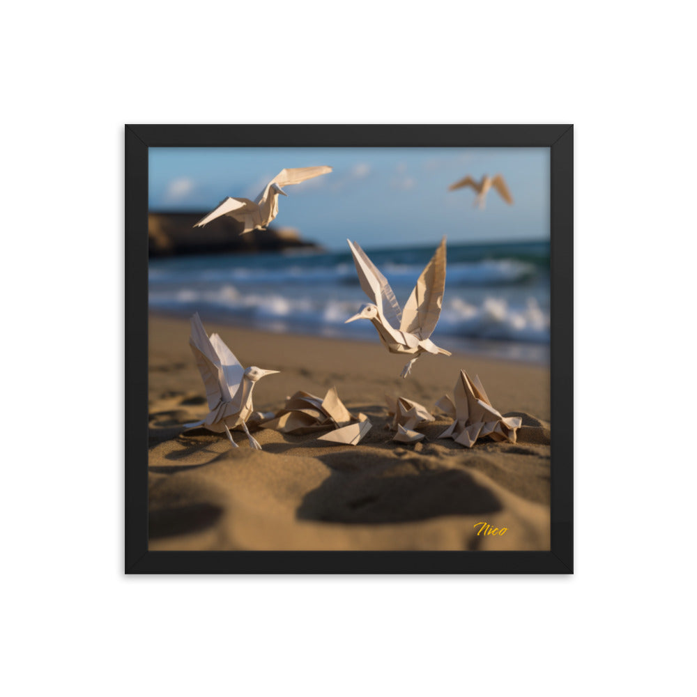 By The Seaside Series Print #7 - Framed Paper Print