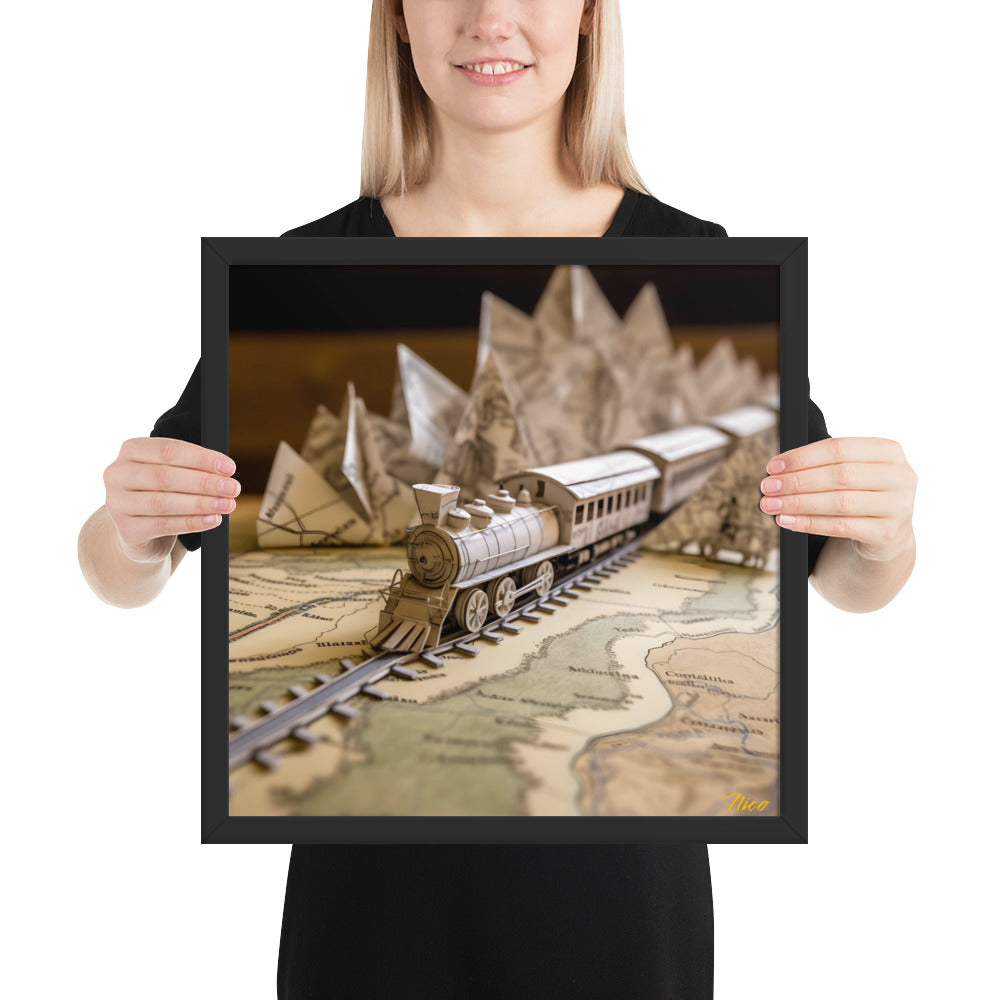 Orient Express Series Print #1 - Framed Paper Print