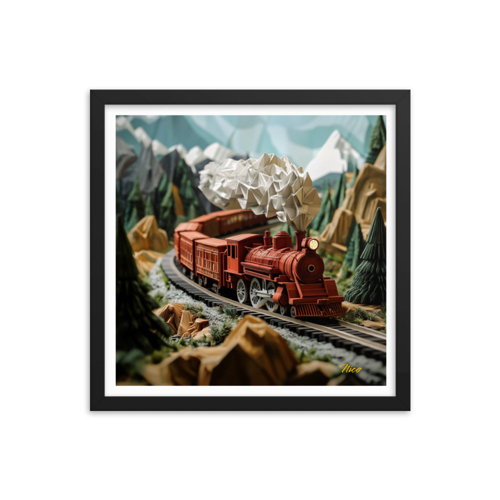 Orient Express Series Print #3 - Framed Paper Print