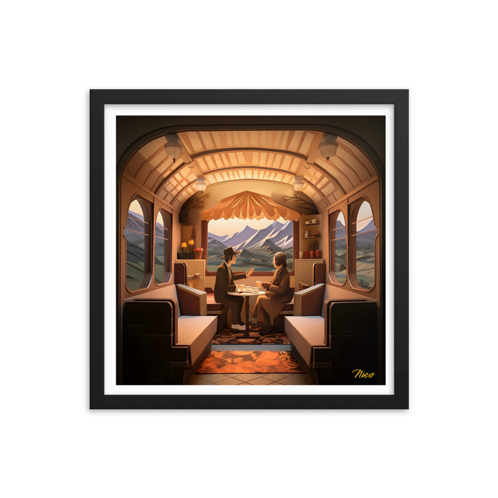 Orient Express Series Print #10 - Framed Paper Print