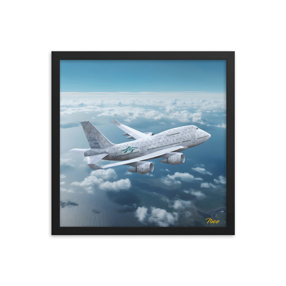 Frequent Flyer Miles Series Print #3 - Framed Paper Print