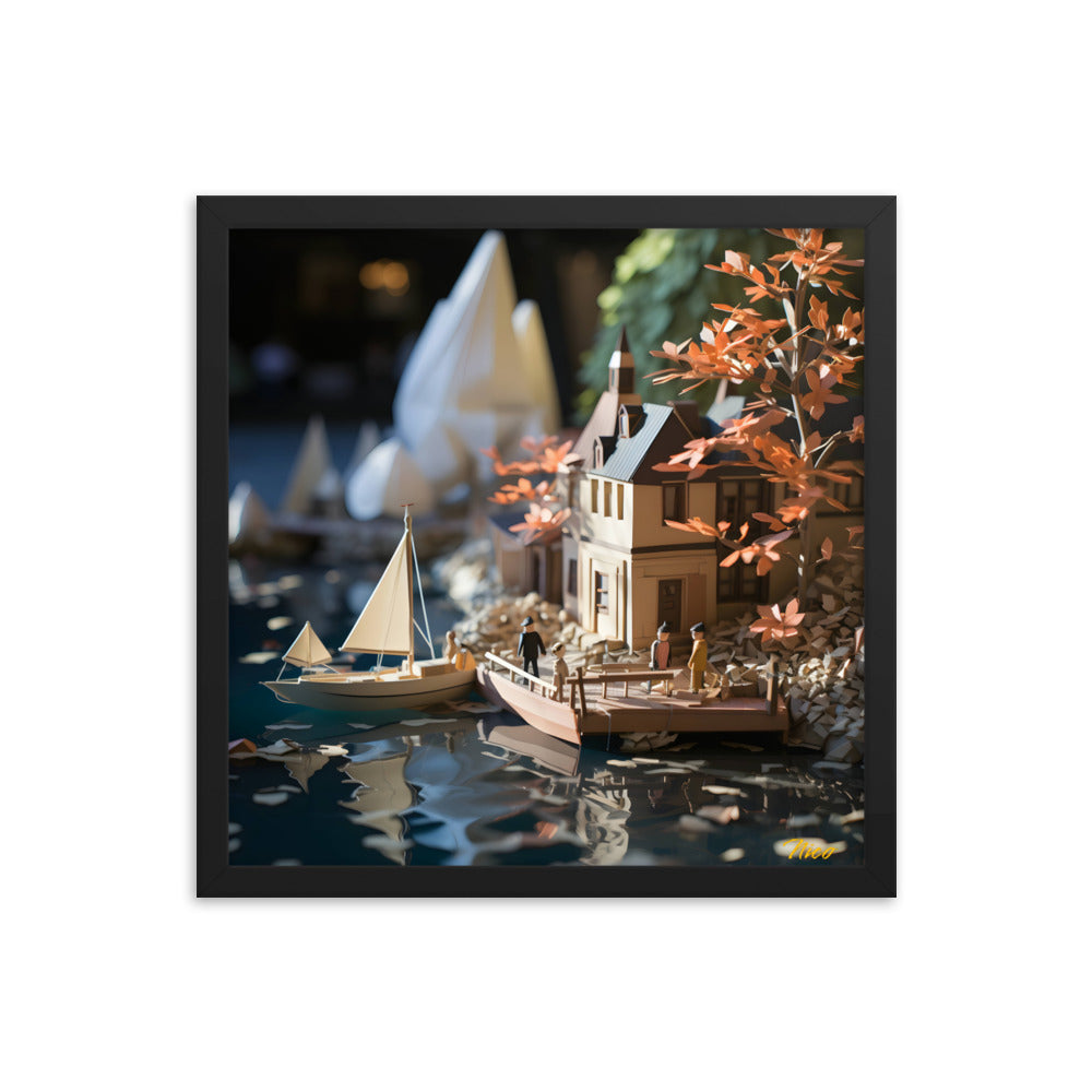 On The Docks By The Bay Series Print #9 - Framed Paper Print