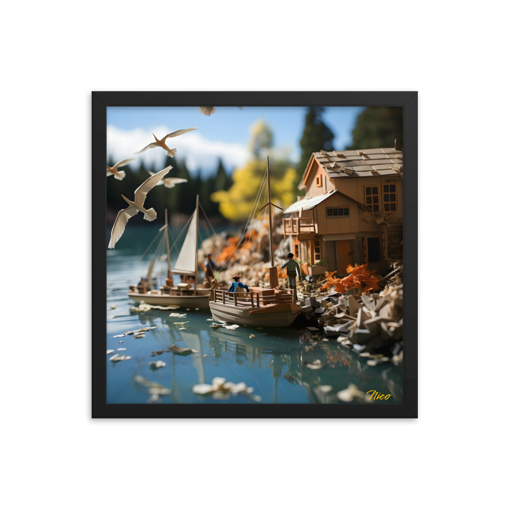 On The Docks By The Bay Series Print #8 - Framed Paper Print