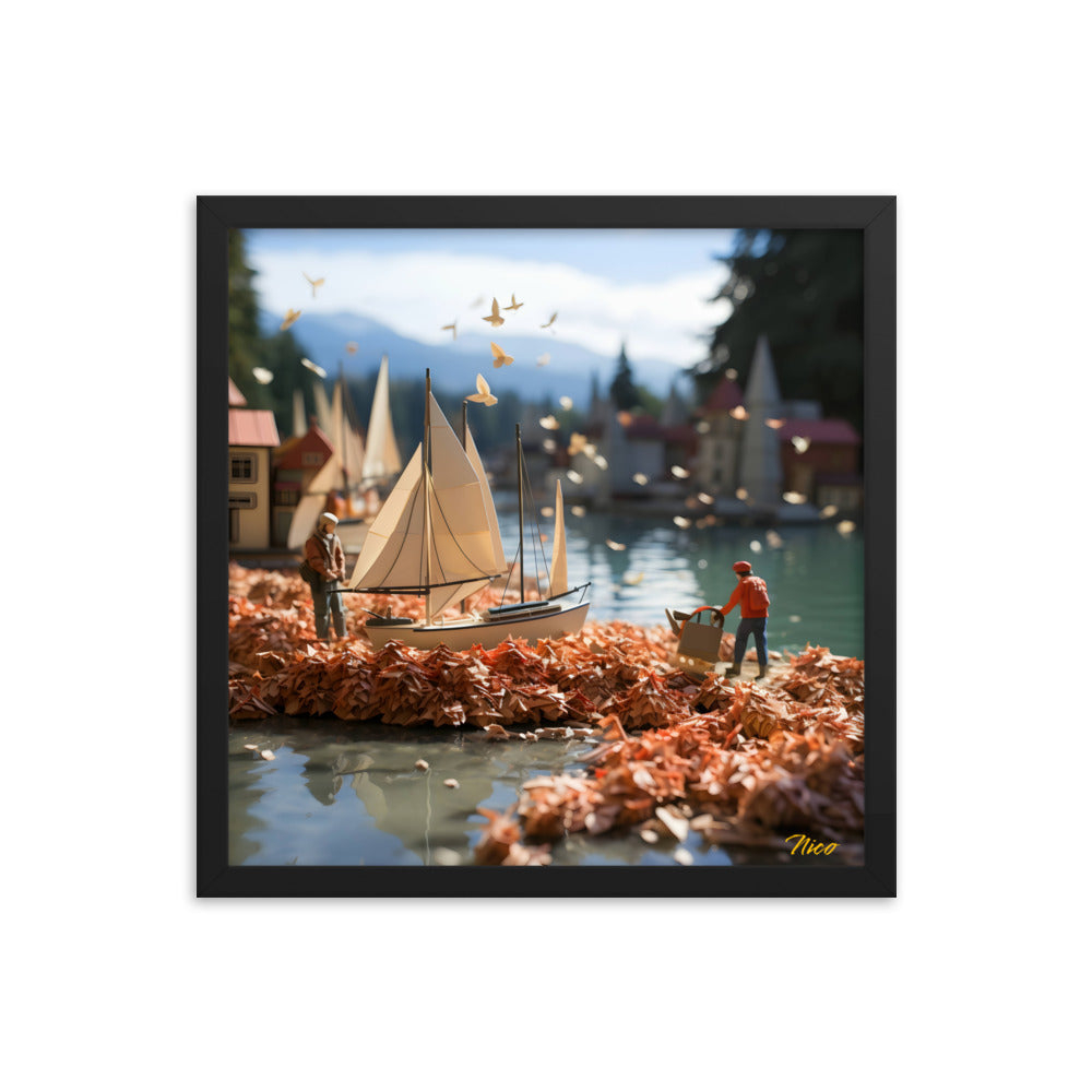 On The Docks By The Bay Series Print #5 - Framed Paper Print