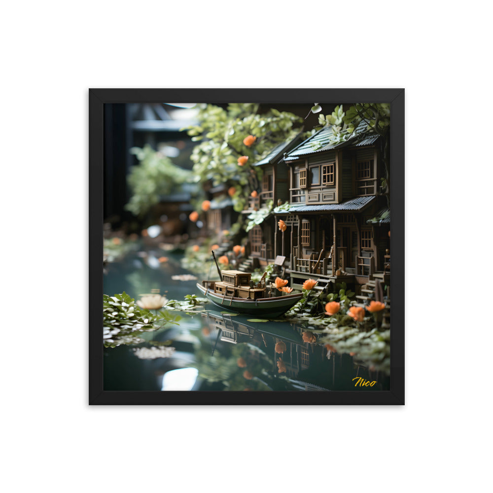 Born On A Bayou Series Print #9 - Framed Paper Print