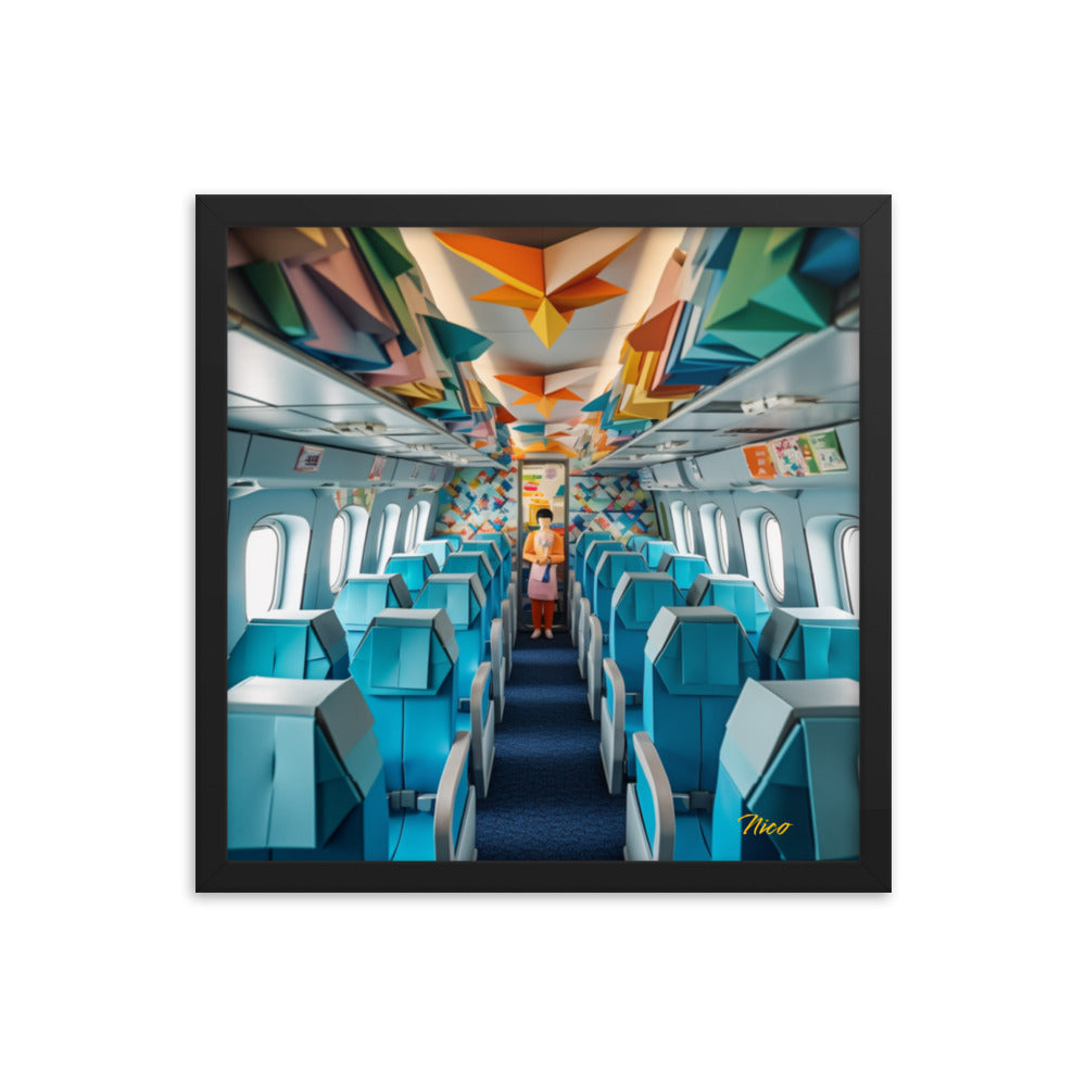 Frequent Flyer Miles Series Print #6 - Framed Paper Print