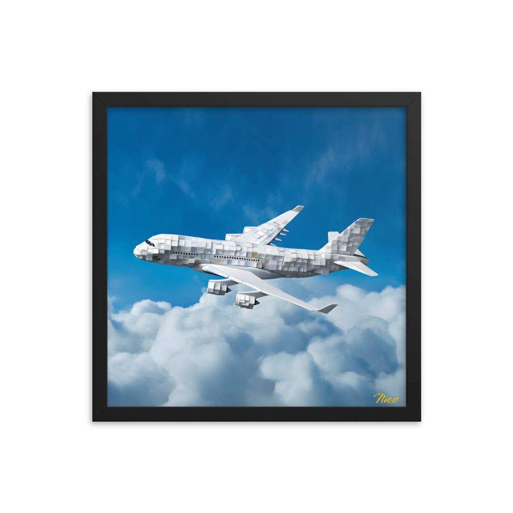 Frequent Flyer Miles Series Print #5 - Framed Paper Print