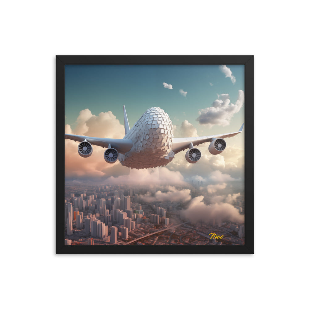 Frequent Flyer Miles Series Print #1 - Framed Paper Print