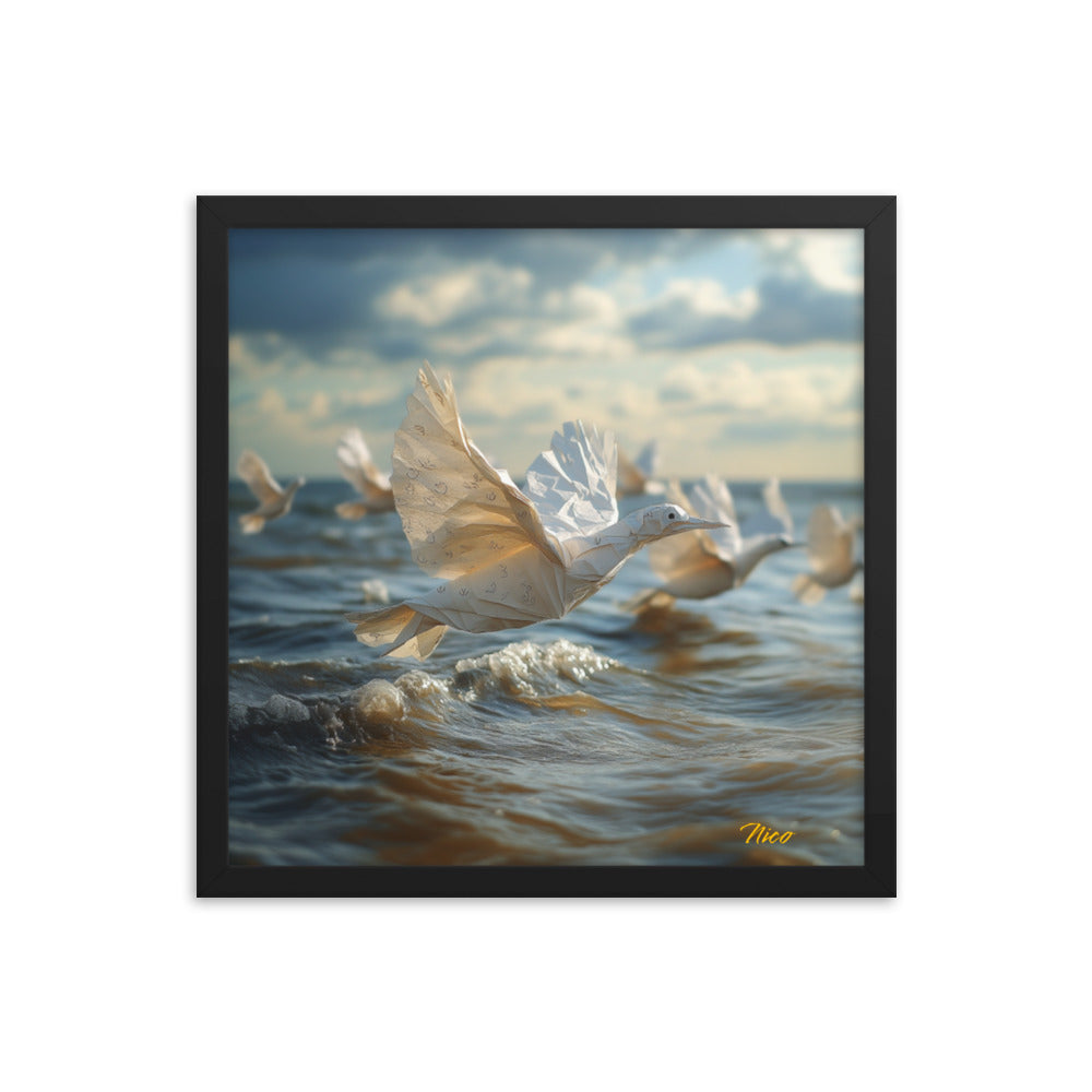 By The Seaside Series Print #8 - Framed Paper Print