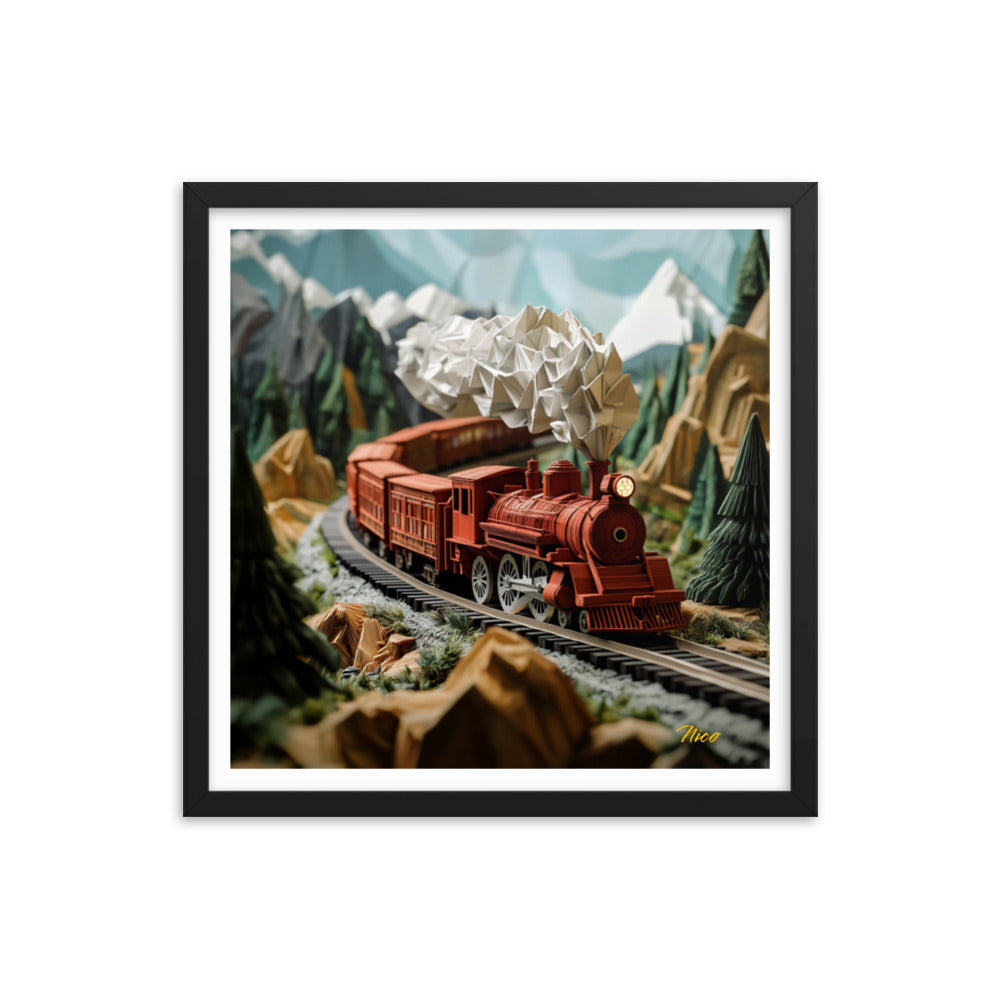 Orient Express Series Print #3 - Framed Paper Print