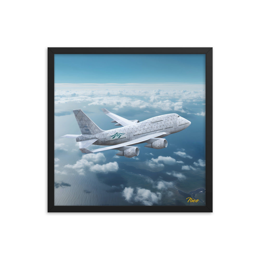 Frequent Flyer Miles Series Print #3 - Framed Paper Print