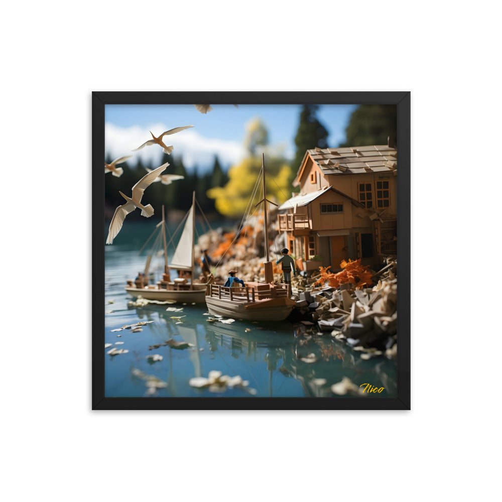 On The Docks By The Bay Series Print #8 - Framed Paper Print