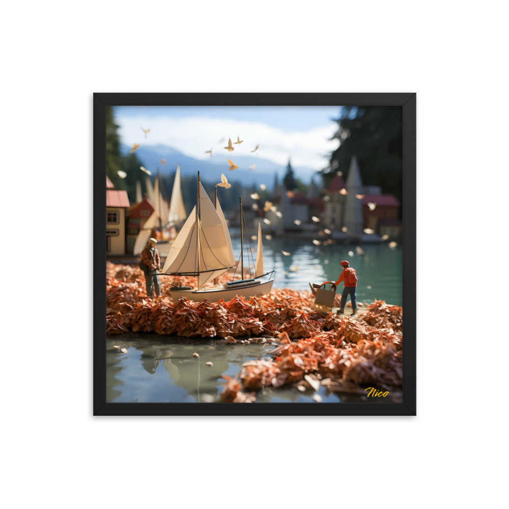 On The Docks By The Bay Series Print #5 - Framed Paper Print