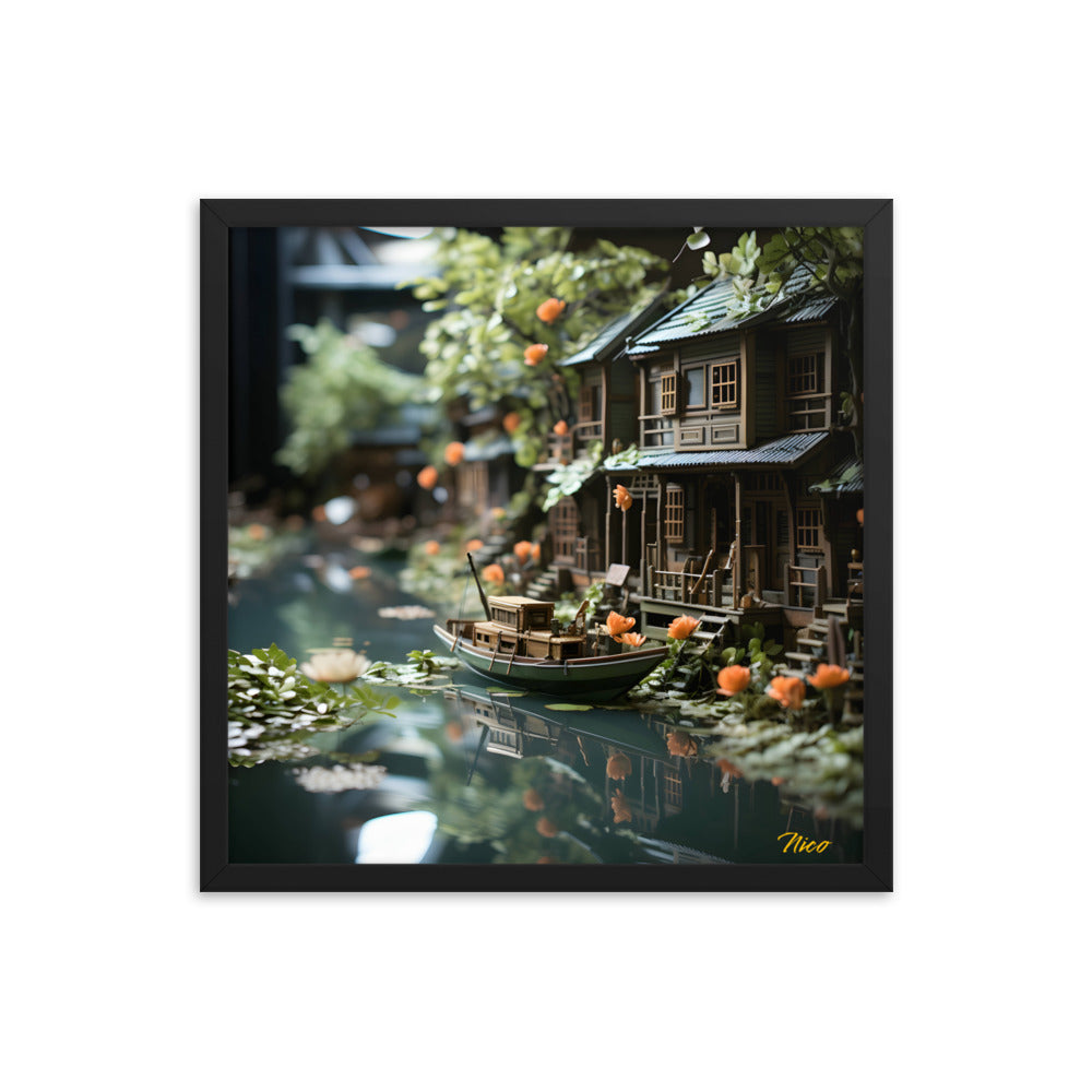 Born On A Bayou Series Print #9 - Framed Paper Print