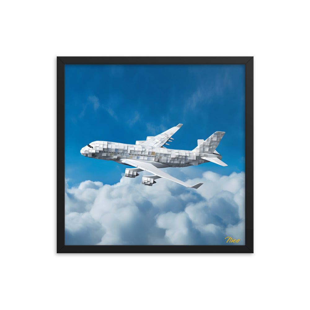 Frequent Flyer Miles Series Print #5 - Framed Paper Print