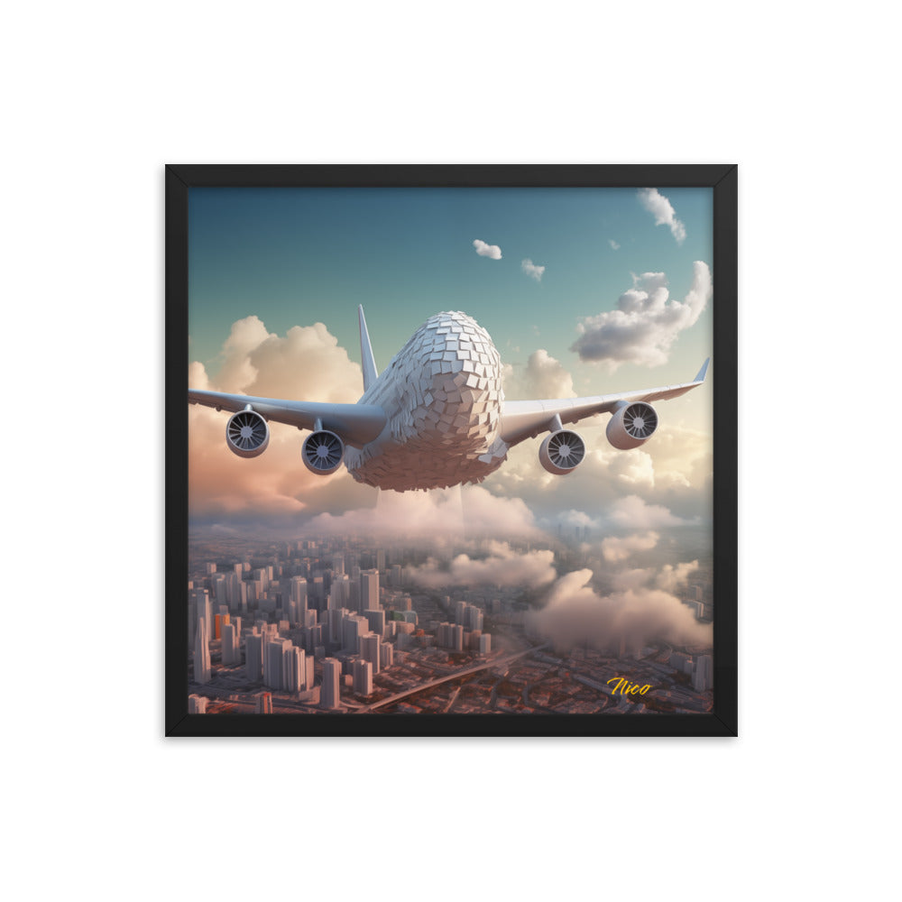 Frequent Flyer Miles Series Print #1 - Framed Paper Print