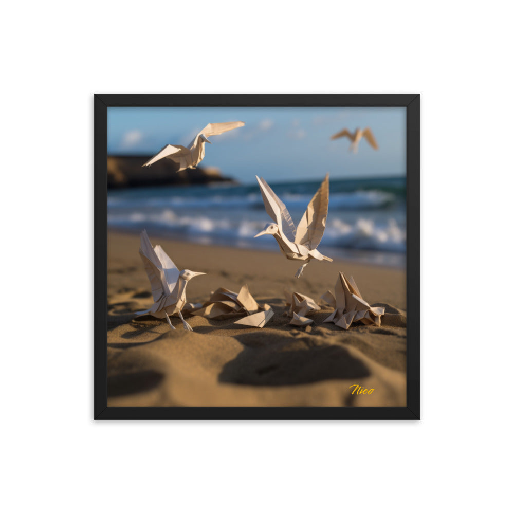 By The Seaside Series Print #7 - Framed Paper Print