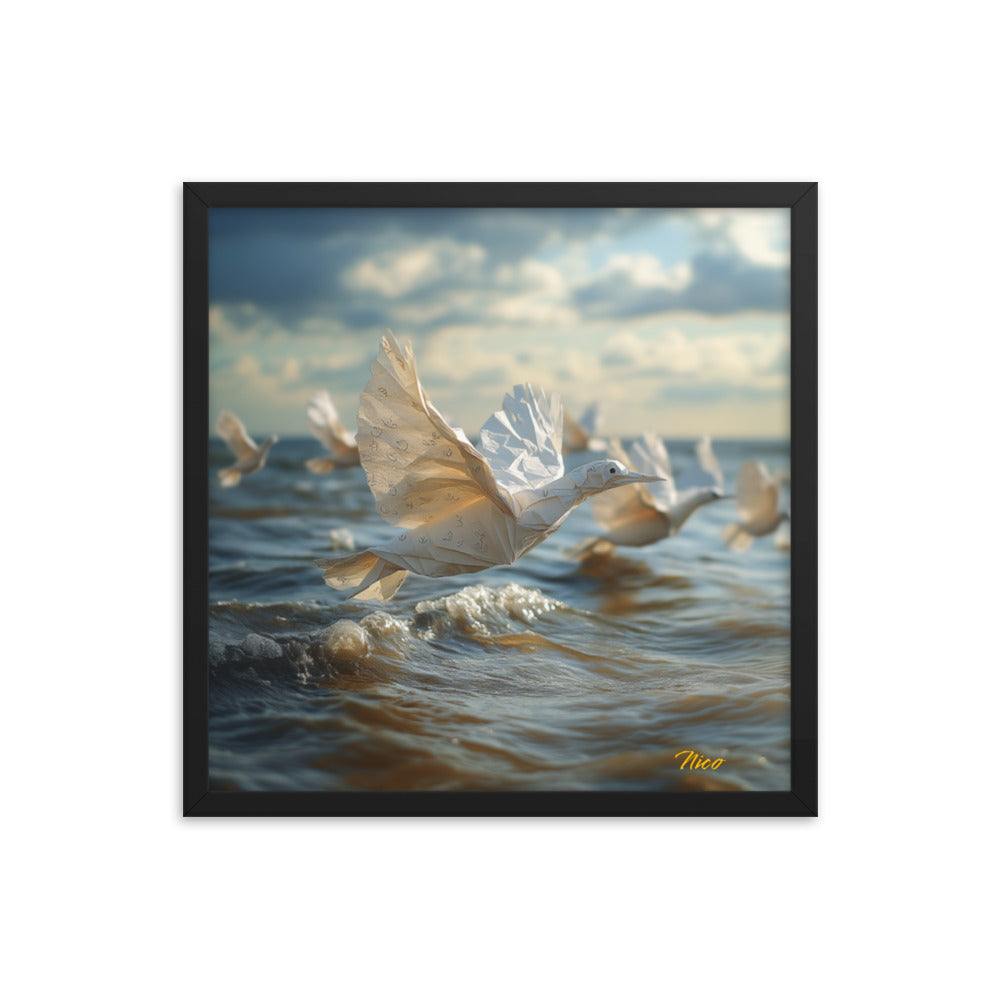 By The Seaside Series Print #8 - Framed Paper Print