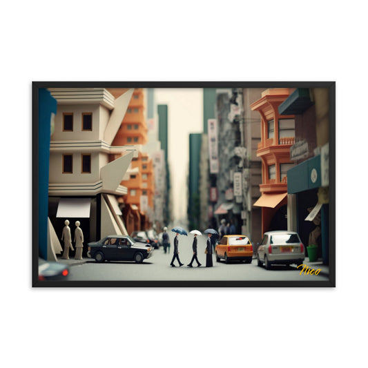 Via The Metropolis Series Print #7 - Framed Paper Print