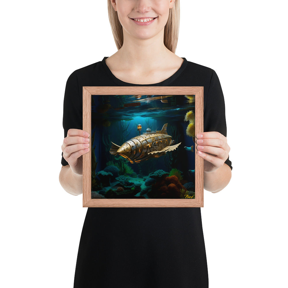 20,000 Leagues Under The Sea Print #9 - Framed Paper Print