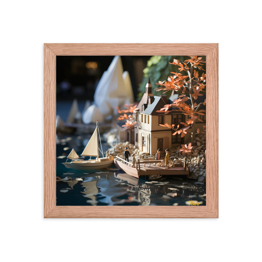 On The Docks By The Bay Series Print #9 - Framed Paper Print