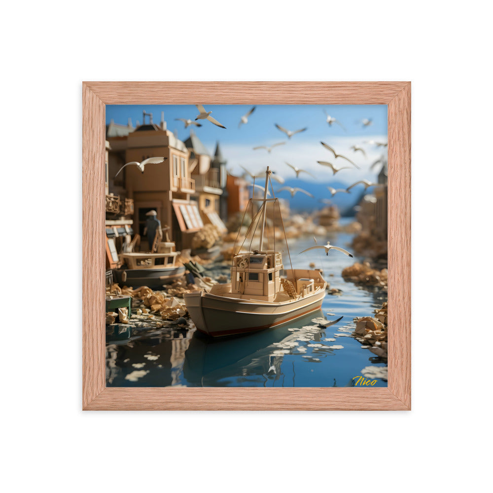 On The Docks By The Bay Series Print #3 - Framed Paper Print