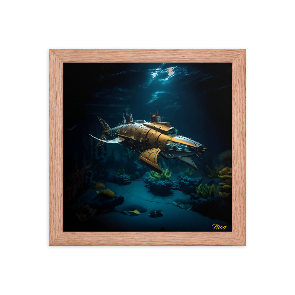 20,000 Leagues Under The Sea Print #5 - Framed Paper Print