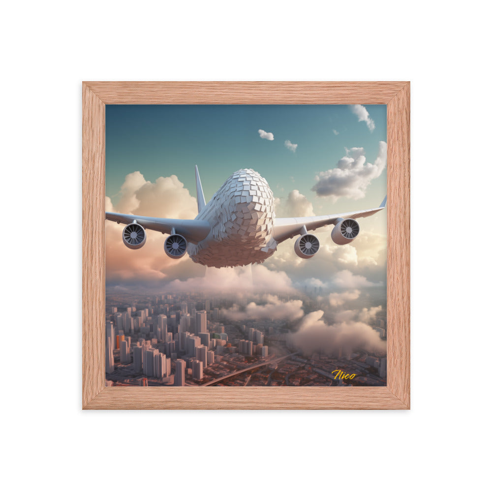 Frequent Flyer Miles Series Print #1 - Framed Paper Print