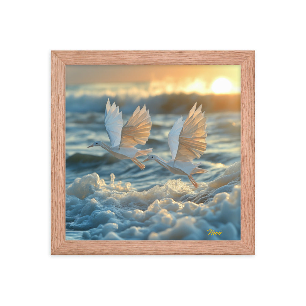 By The Seaside Series Print #5 - Framed Paper Print