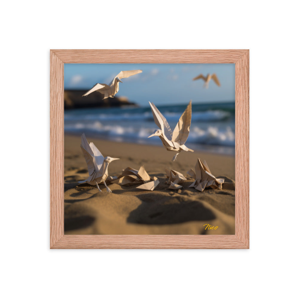 By The Seaside Series Print #7 - Framed Paper Print