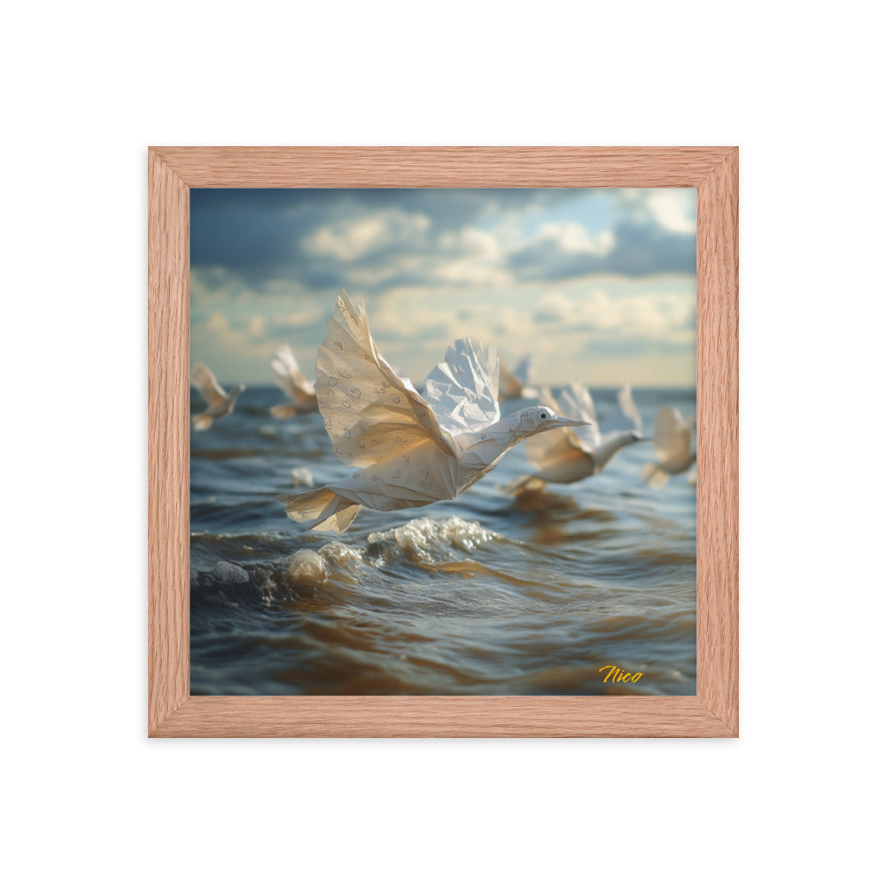 By The Seaside Series Print #8 - Framed Paper Print