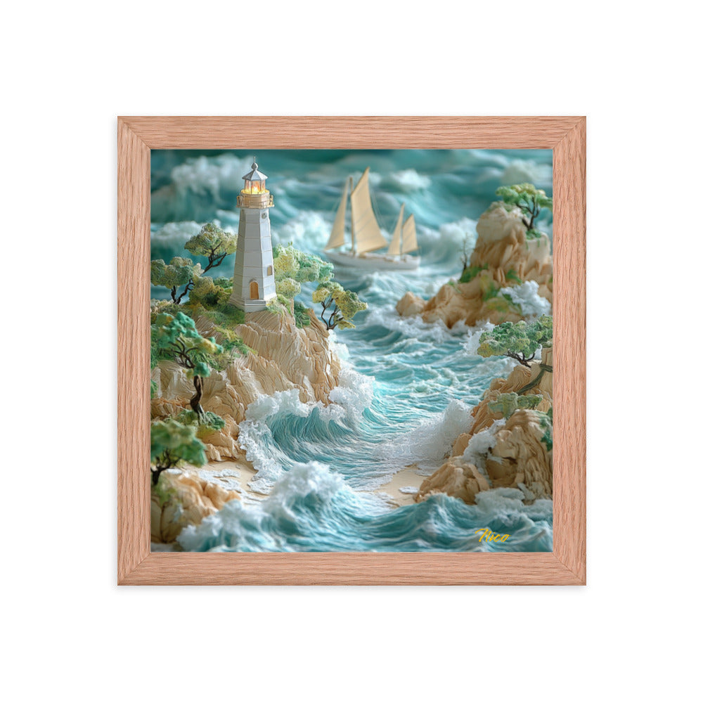 By The Seaside Series Print #9 - Framed Paper Print