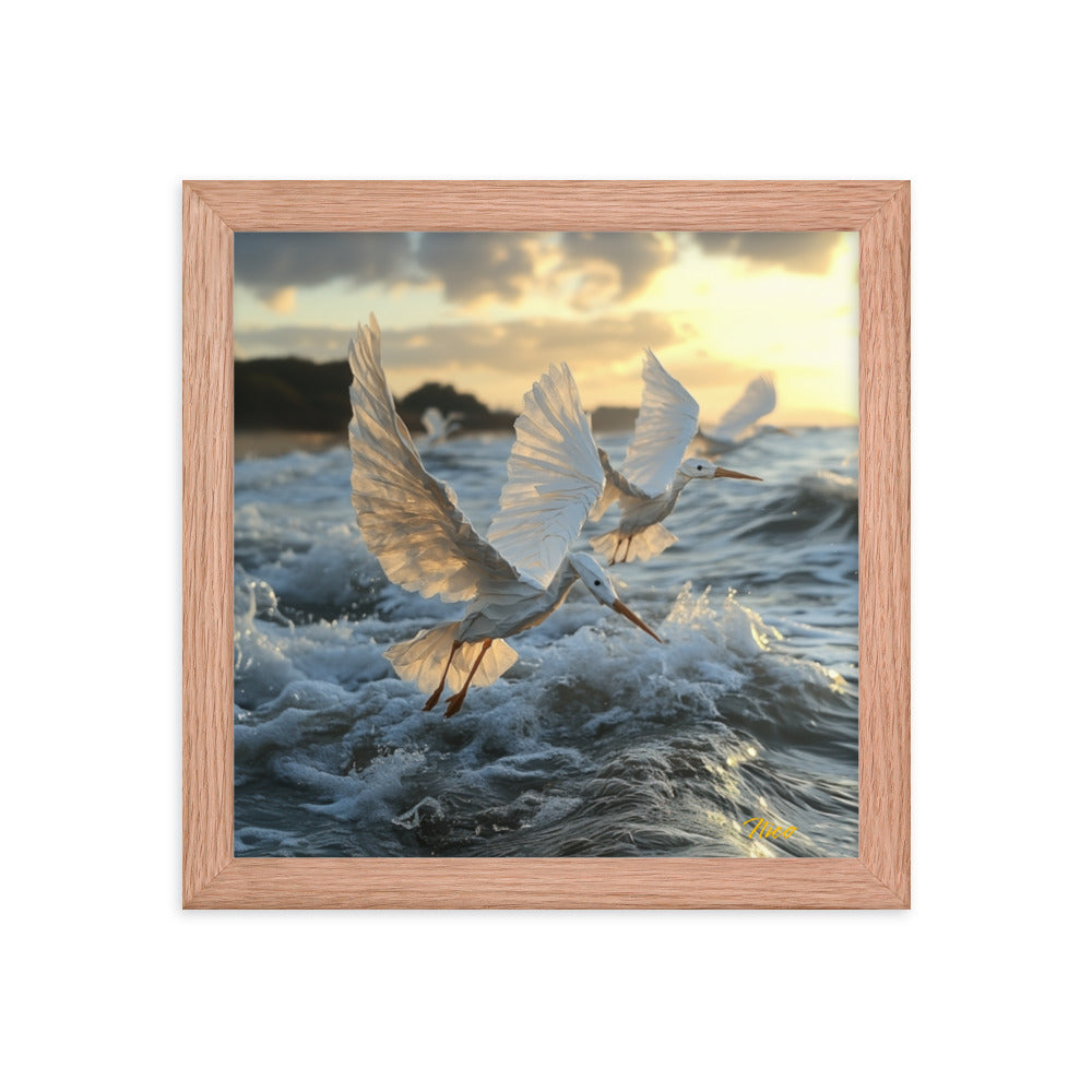 By The Seaside Series Print #10 - Framed Paper Print