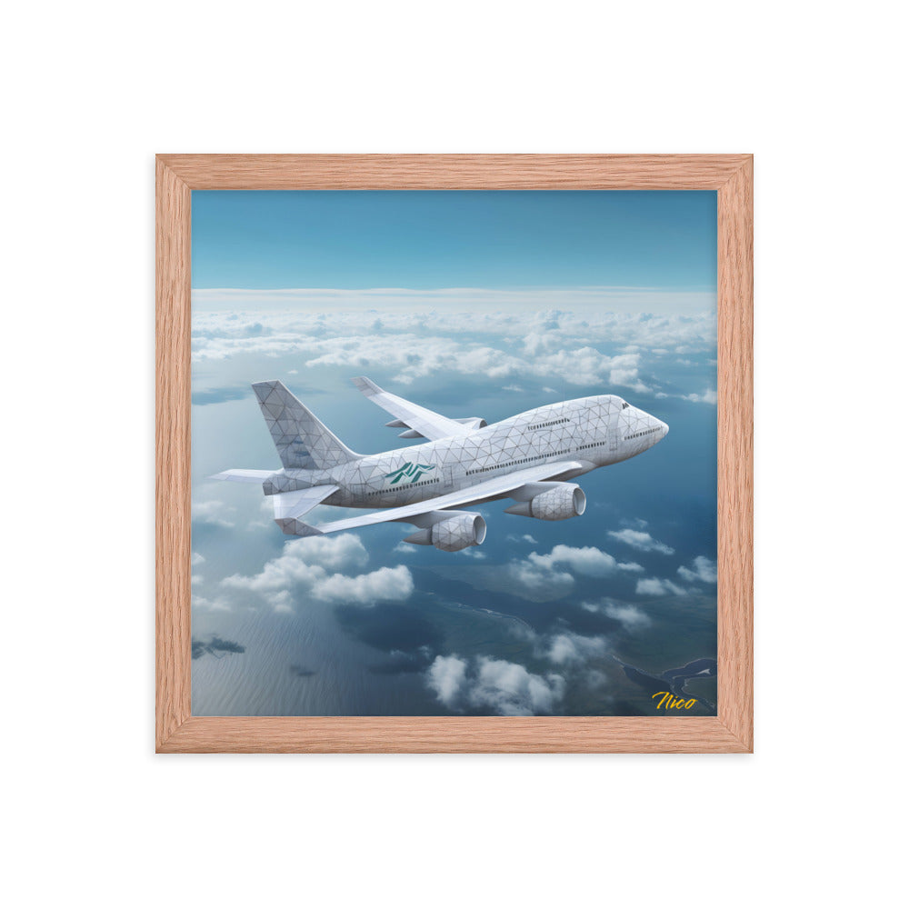 Frequent Flyer Miles Series Print #3 - Framed Paper Print